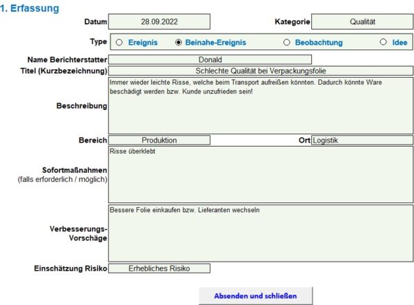 Fehler-Managementsystem – Bild 3